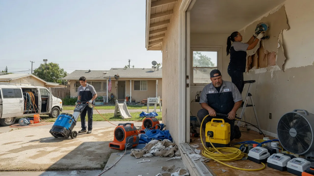 Water Damage Restoration in Montgomery, LA near me